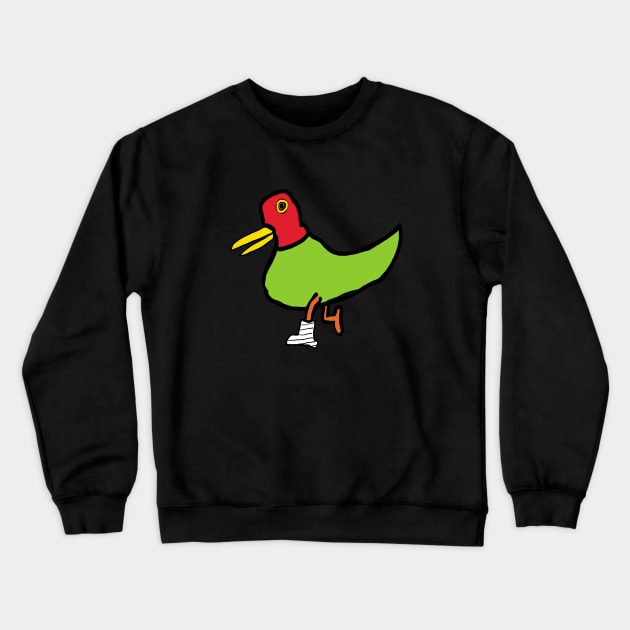 Lame Duck Crewneck Sweatshirt by Mark Ewbie